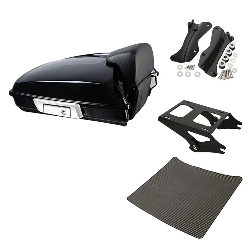 Razor Trunk Backrest Pad Mount Docking Fit For Harley Road Glide Touring 14-2026