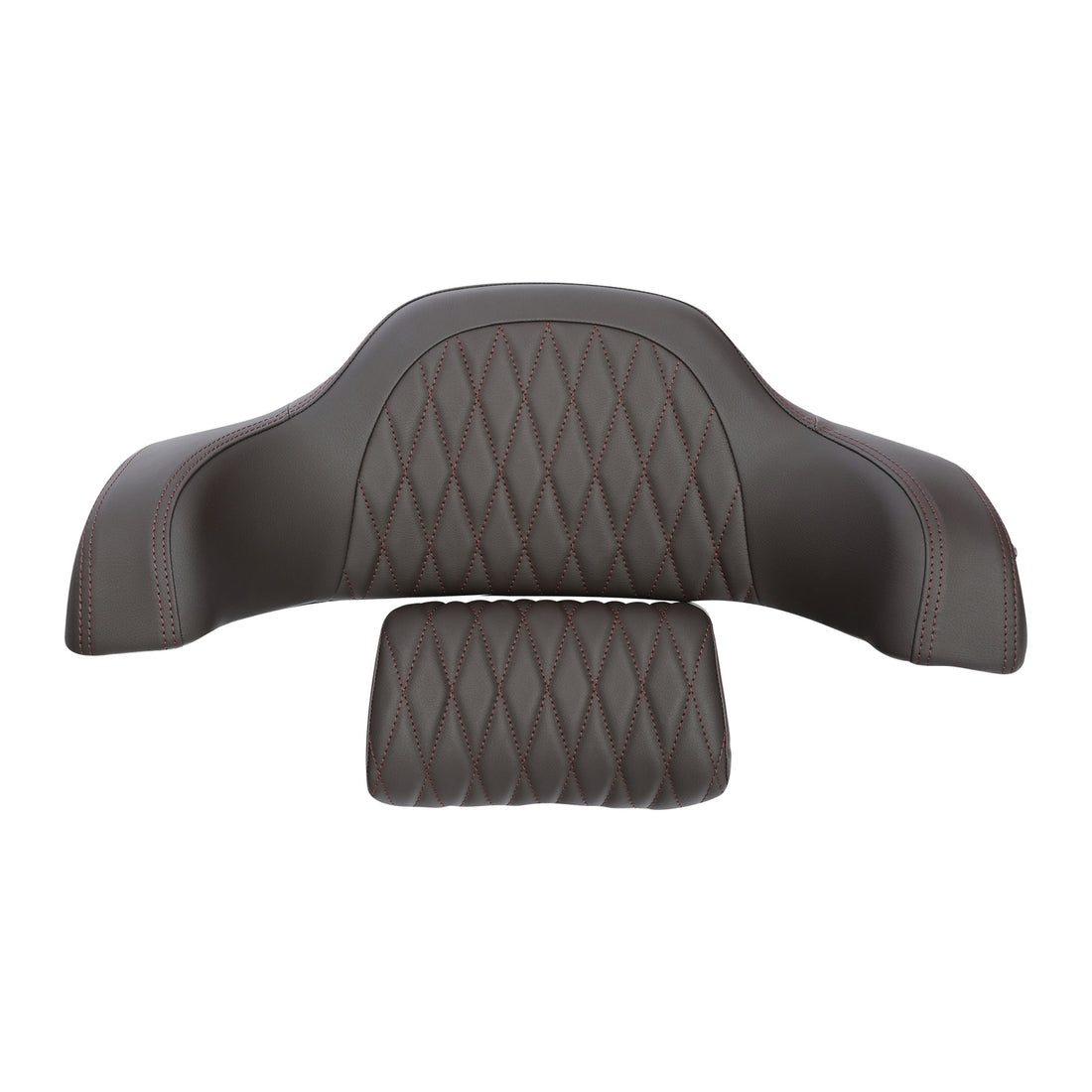 Rear Trunk Passenger Backrest Fit For Indian Chieftain Springfield 14-23 Coffee