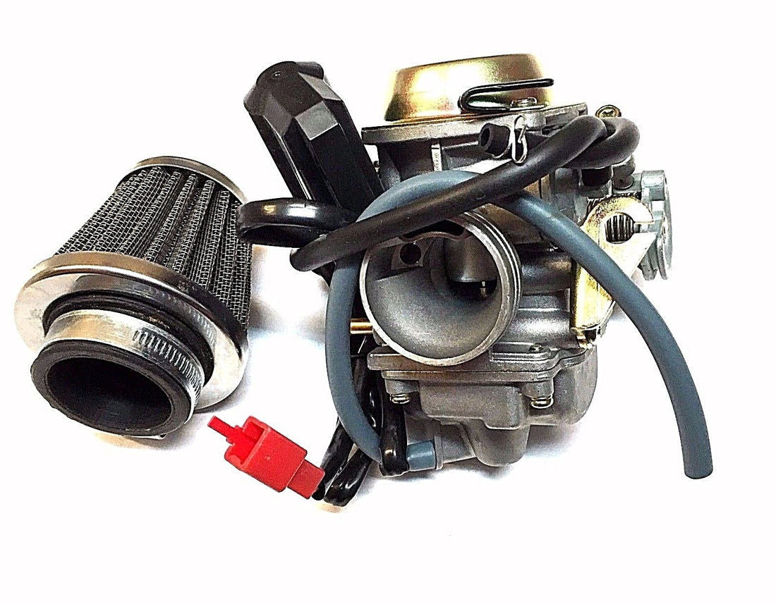 24MM Carburetor Performance Air Filter 157QMJ GY6 150 150CC