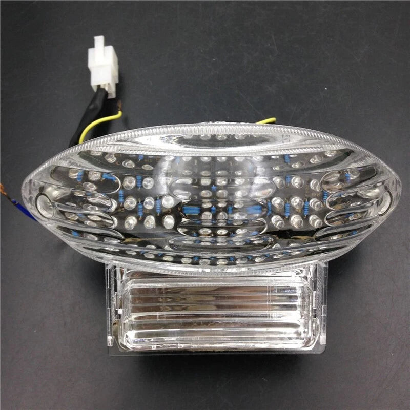 Clear LED Tail Light Fit Suzuki Hayabusa GSXR1300 1999-07 Katana 600/750 2003-06