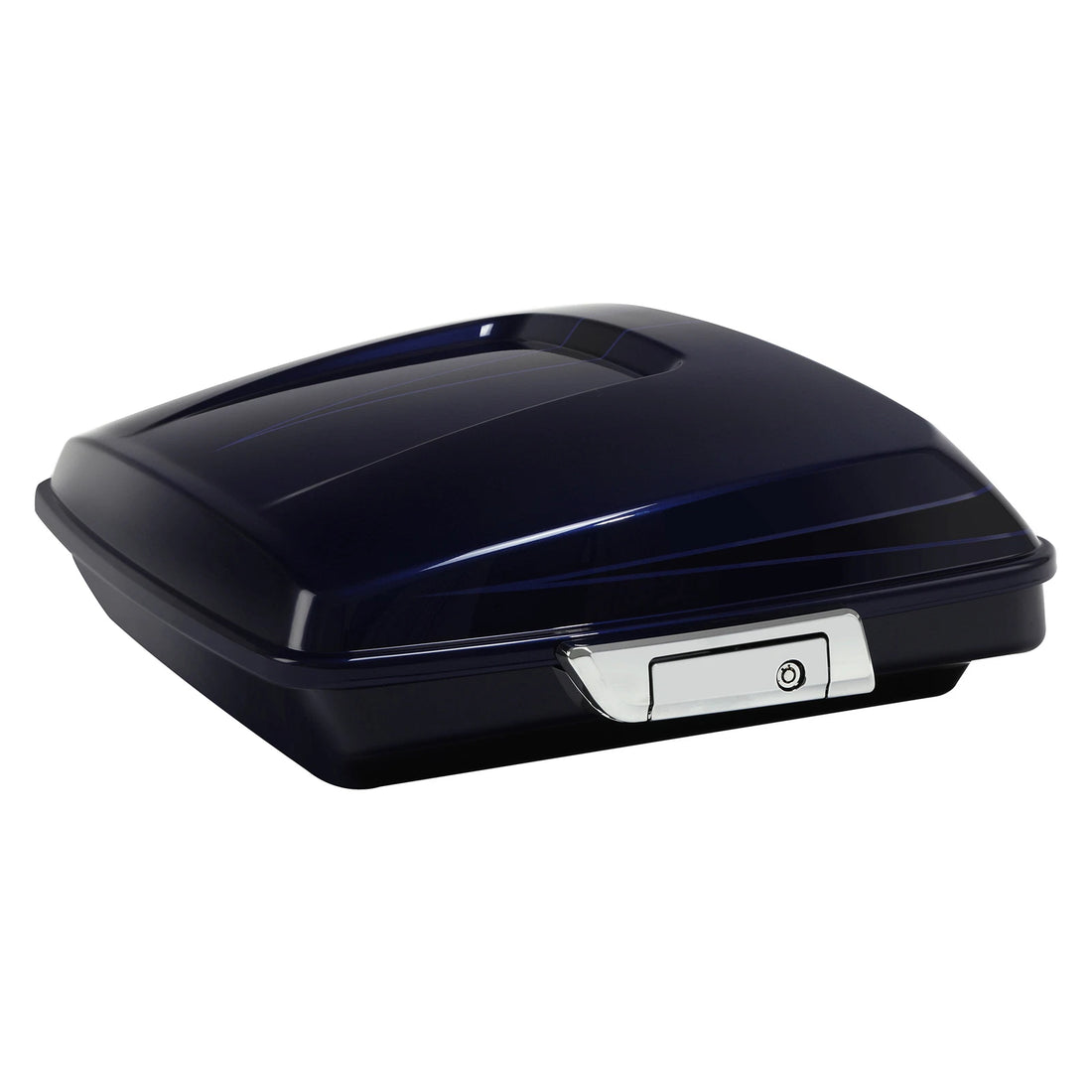 Razor Trunk Luggage Fit For Harley Touring 2014-2025 Zephyr Blue / Black Sunglo