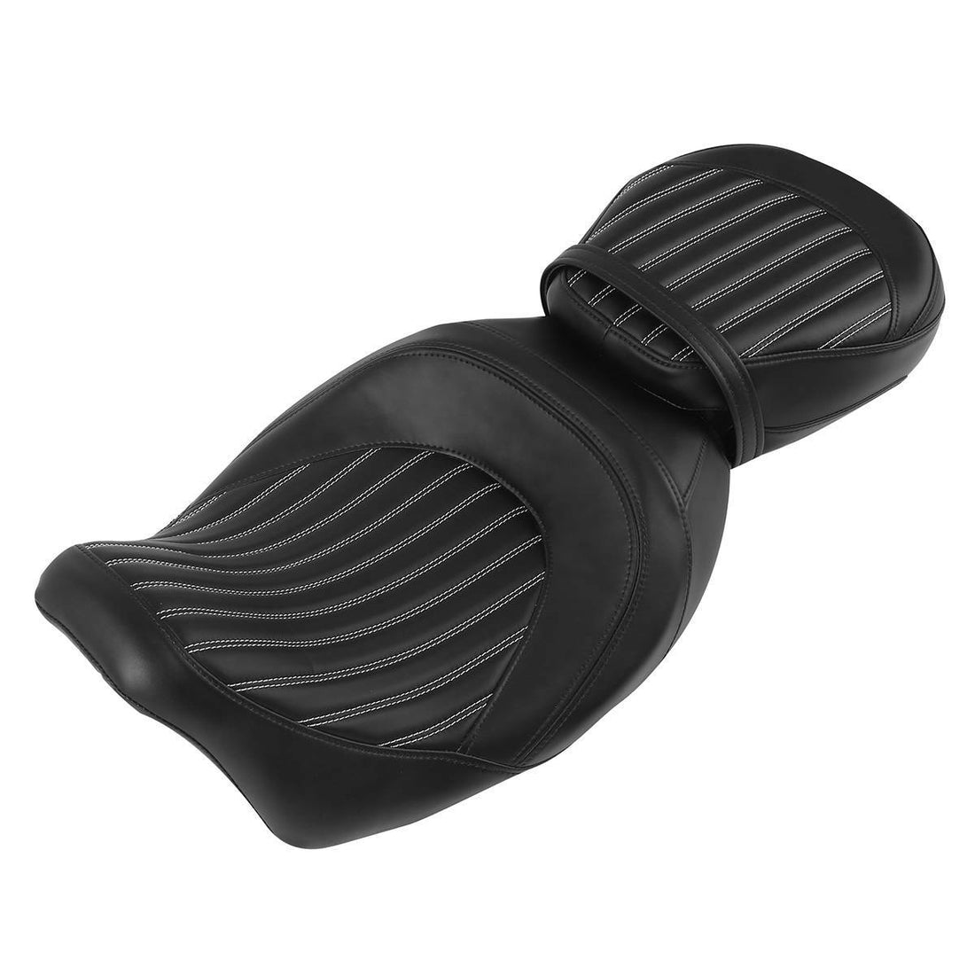 Two Piece Driver & Passenger Seat Fit For Harley Touring Street Glide 2009-2023