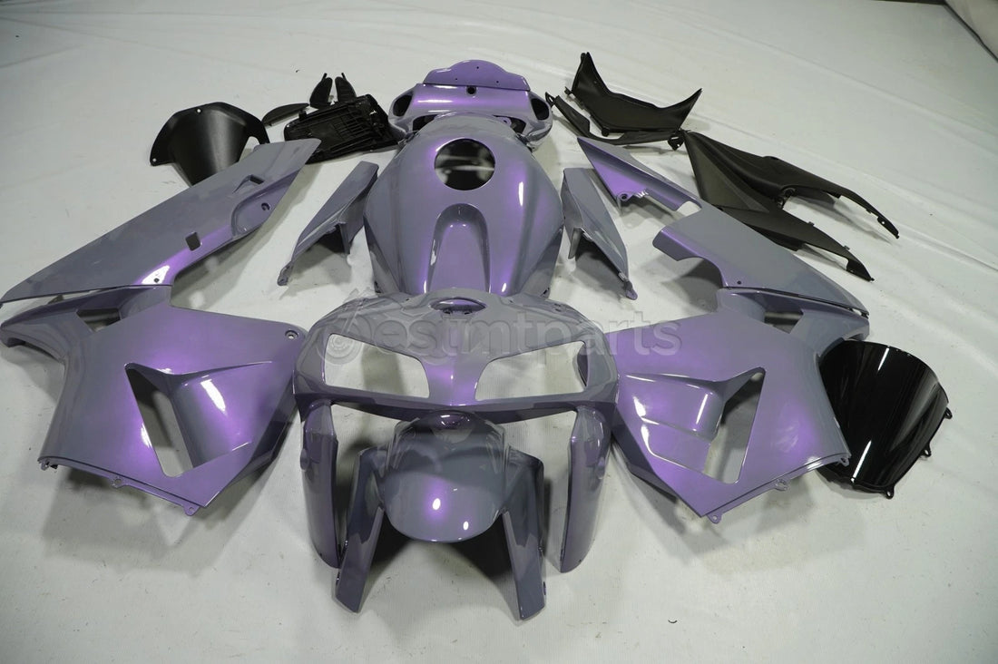 Chameleon Gray Dazz Pearl Purple Fairing Kit Fits for Honda CBR600RR 2005-2006