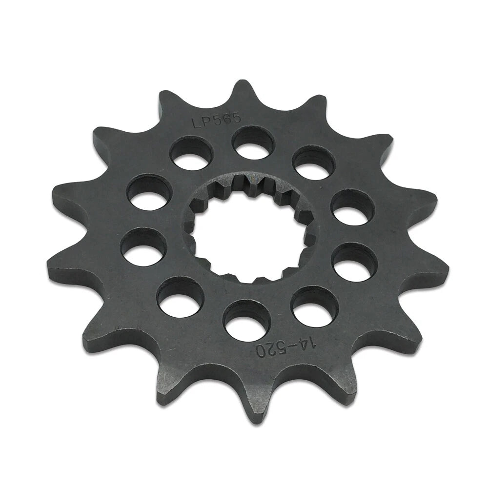 520-14T Motorcycle Front Sprockets For Kawasaki Off Road KX250 L1-L3 1999-2001