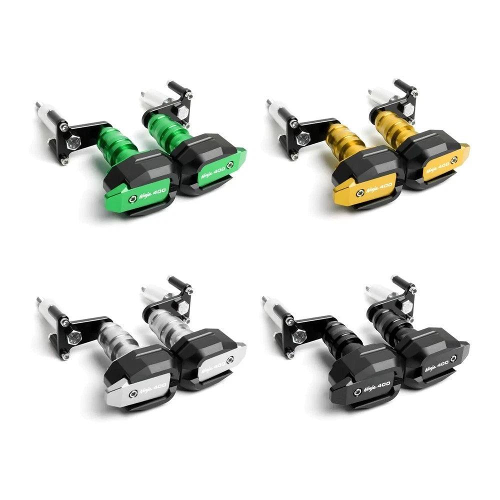 New Frame Engine Crash Sliders Protectors Fit Kawasaki Ninja 400 EX400 2018-2024