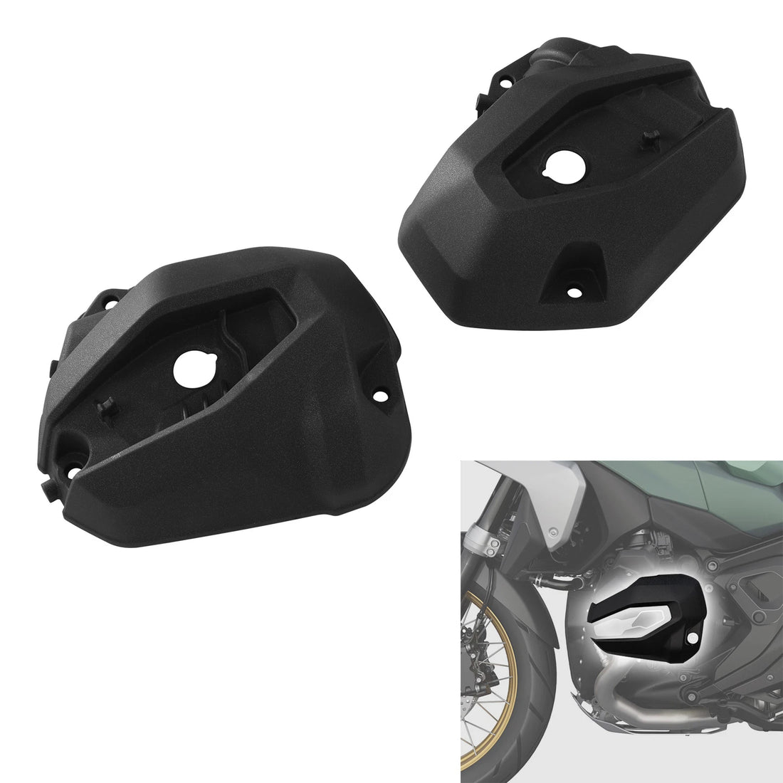 Engine Cylinder Head Valve Cover Fit For BMW R 1300 GS R1300GS 2023-2025 Black