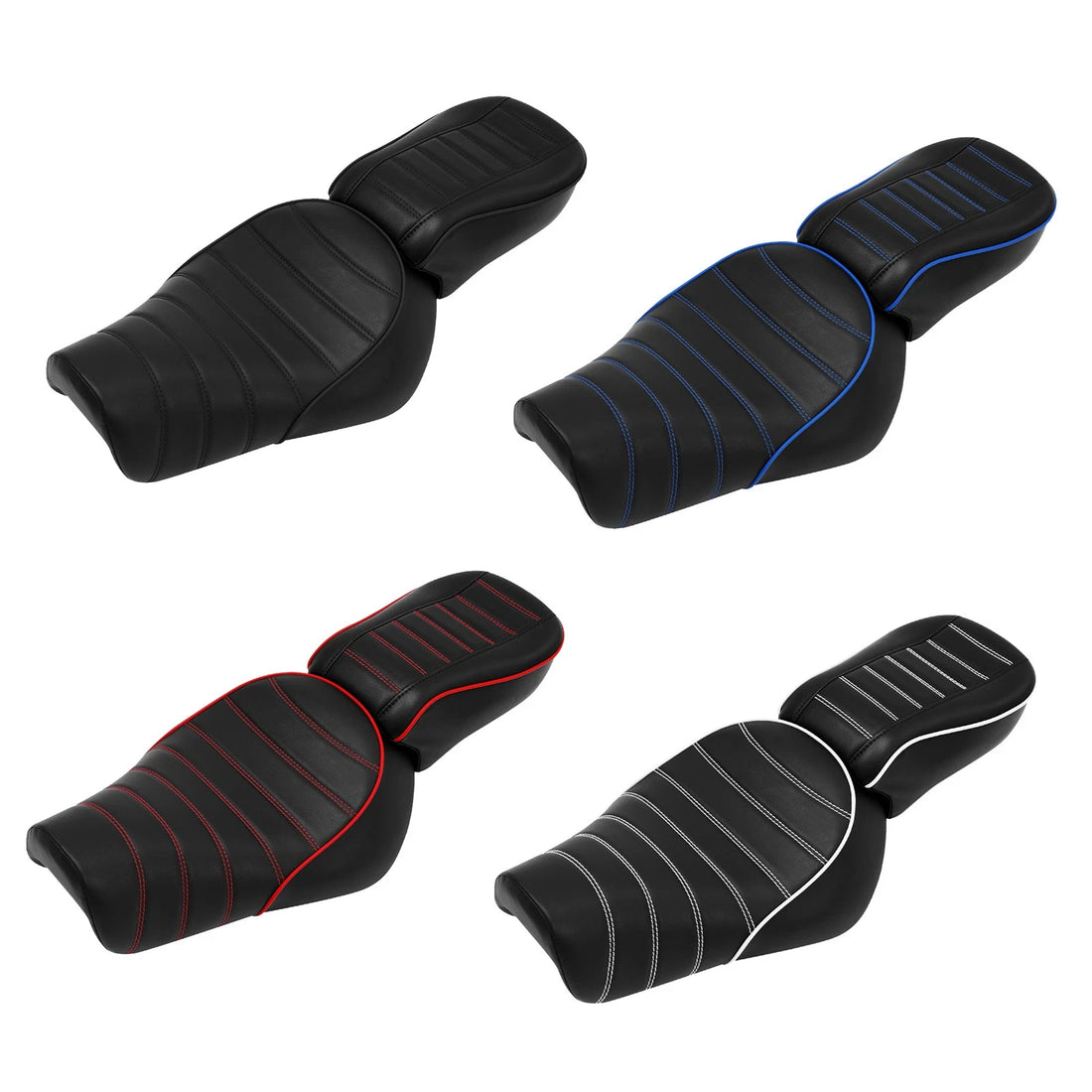 Front & Rear Seat Saddle Fit For Harley Sportster Iron 883 XL883N 2016-2022