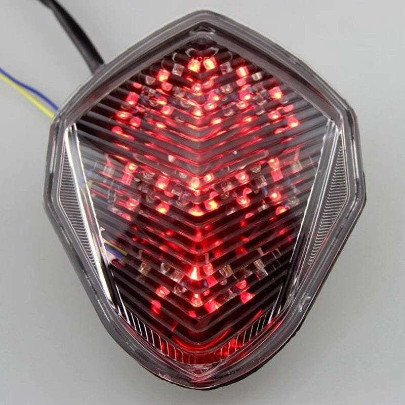 Brake Tail Light LED Clear Integrated Turn Signal For Suzuki GSXR1000 2003-2004