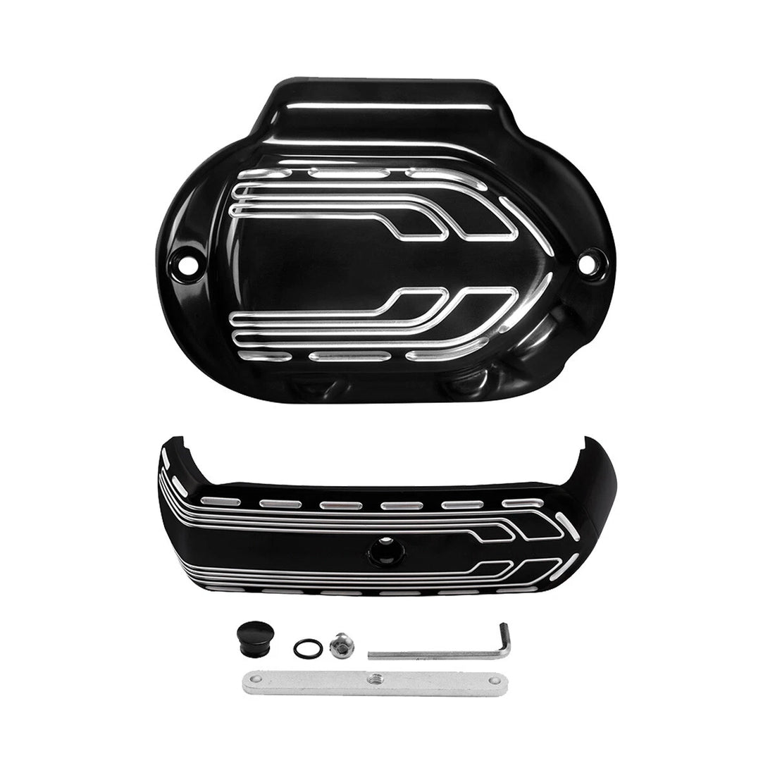 Transmission Side Cover Trim Fit For Harley Touring Road Street Glide 2017-2020