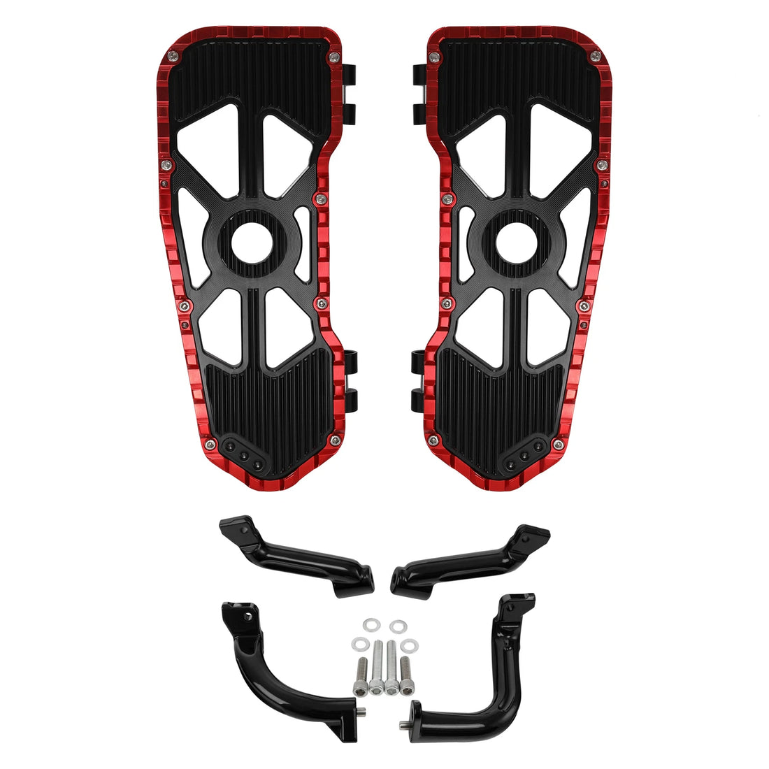 Driver Rider Floorboards Footboards Mount Bracket Fit For Harley Touring 2014-24