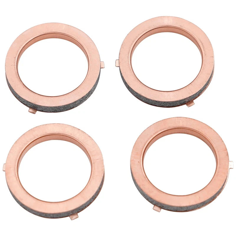 4PC Exhaust Pipe Gasket For Yamaha GPD150-A NMAX 2017 GPD125-A NMAX 2015-2017