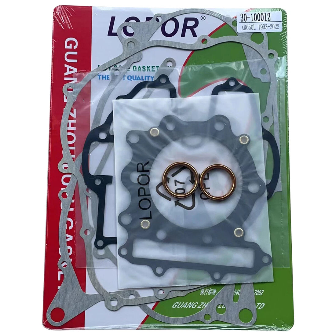 Full Cylinder Engine Cover Gasket Kits For Honda XR650L 1993-2009 2012-2022