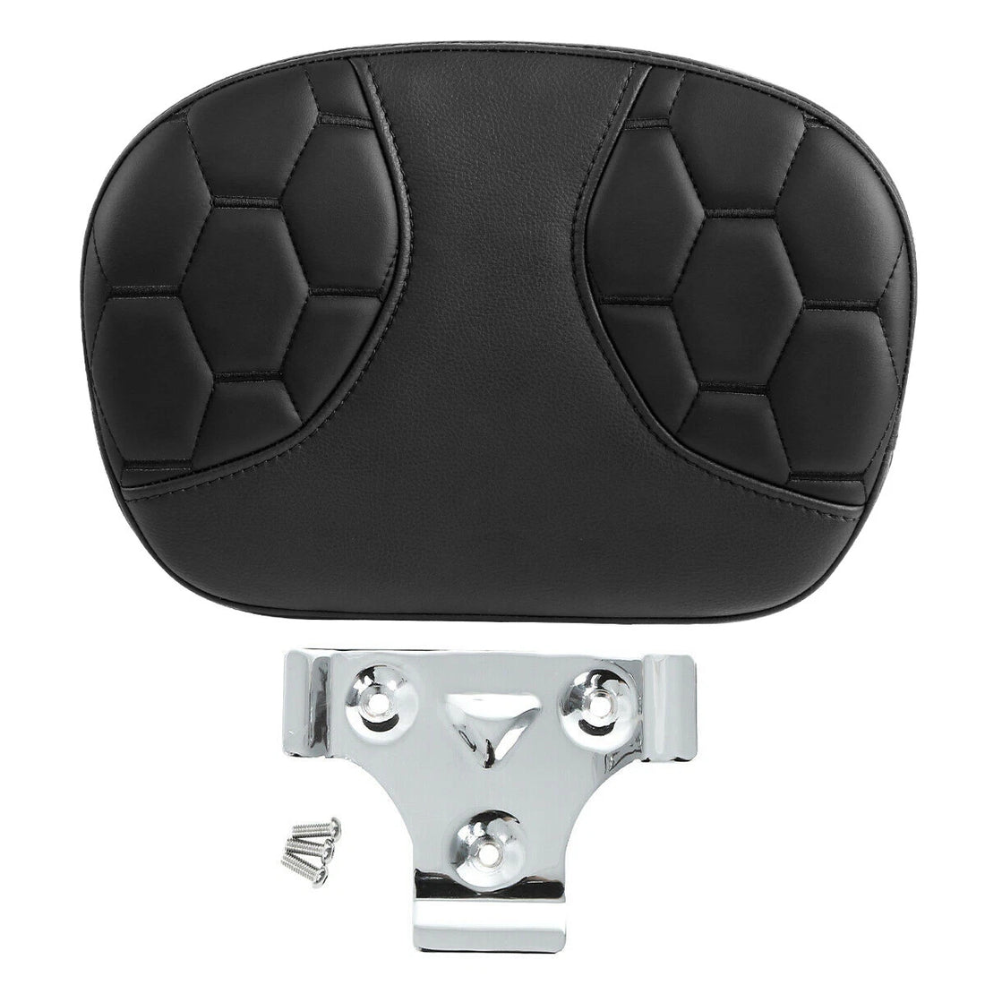 Passenger Sissy Bar Pad Backrest Fit For Harley Touring Road King Electra Glide