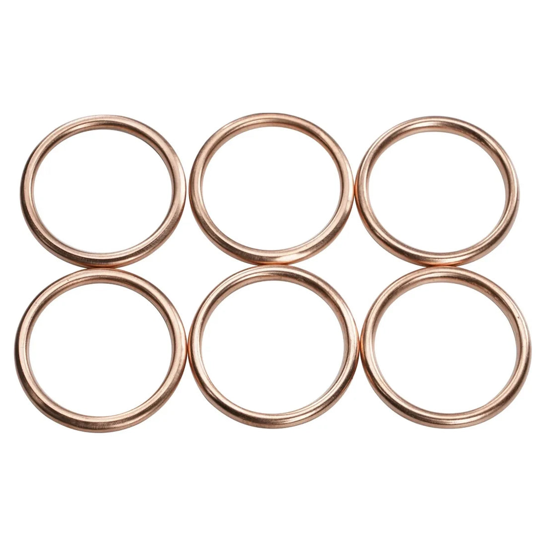 6pcs 43*35*4mm Exhuast Pipe Gasket for Honda CBX 79-82 VT500 83-86 VF1100 83-86
