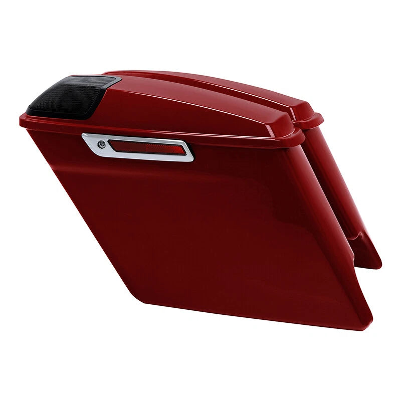 5" Saddlebag Speaker Cutout Fit For Harley Street Road Glide 14-23 Billiard Red