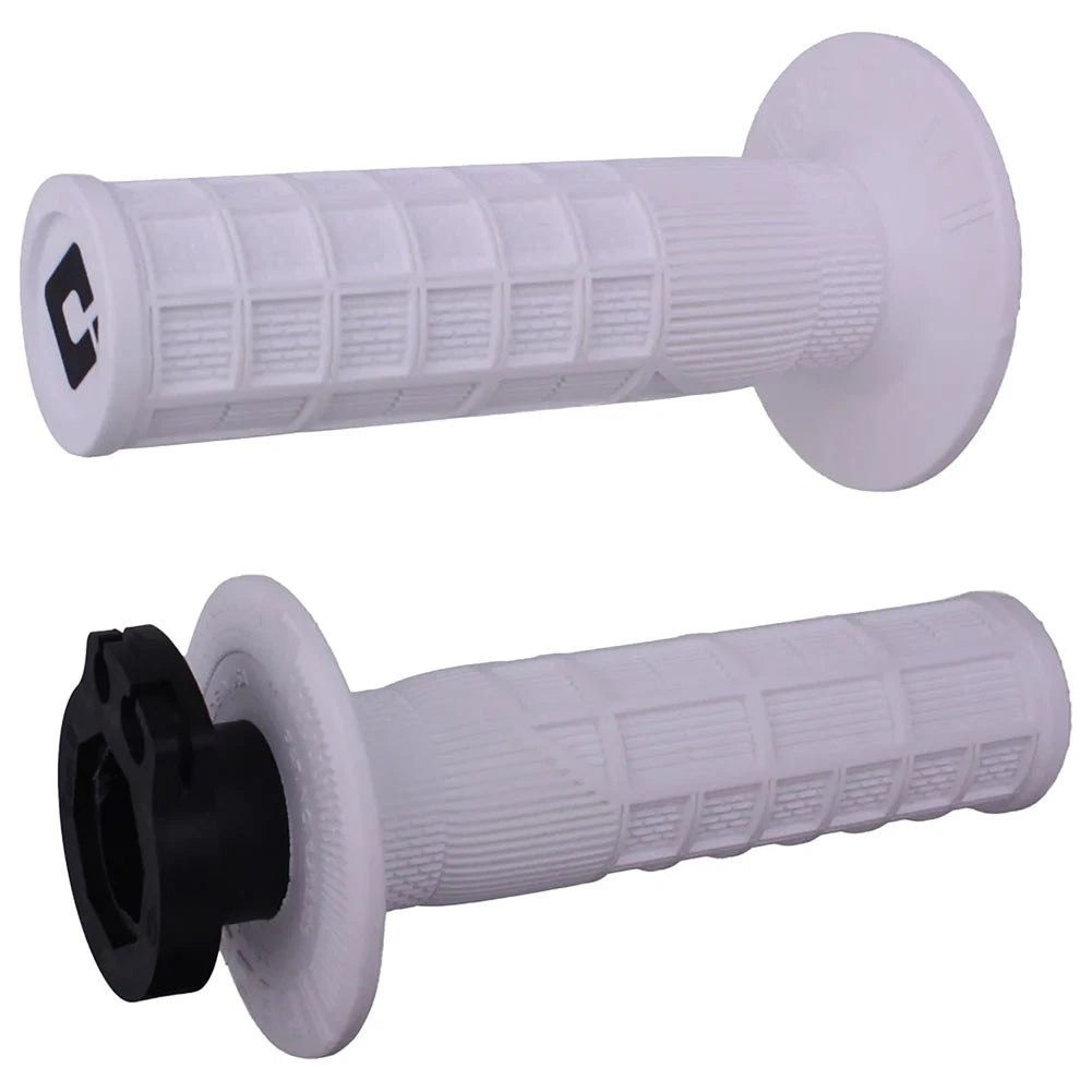 Odi H36RCWdf56-25a501 Recoil Full-Waffle SX-MX V2 Lock-On Grips White - Soft