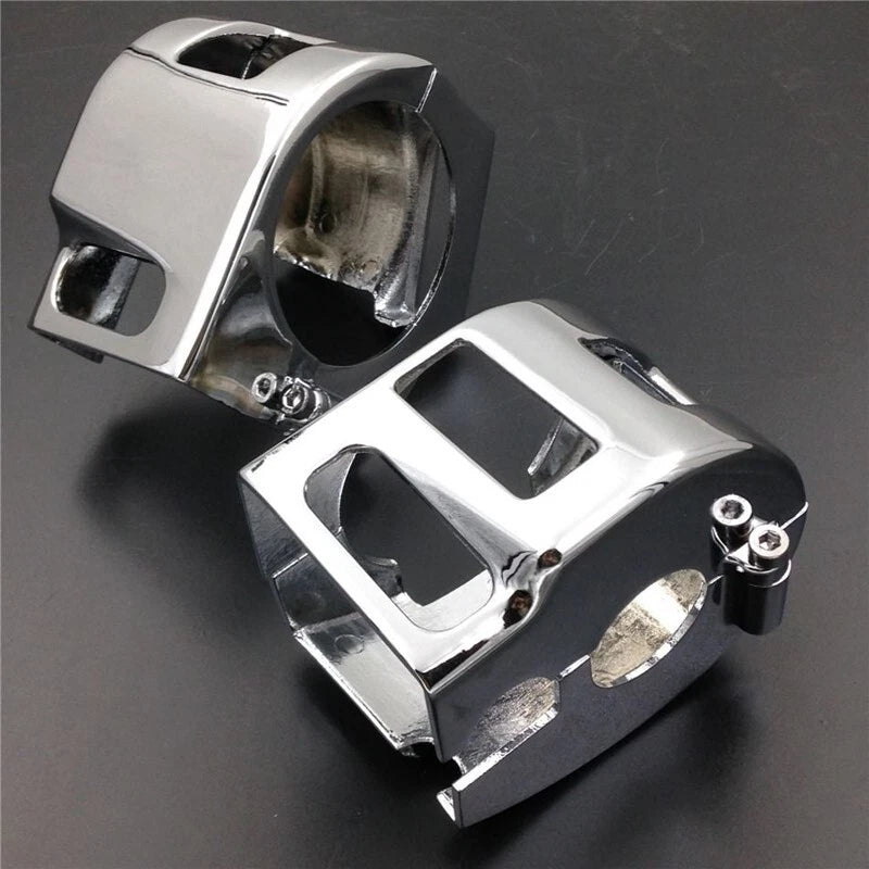 Chrome Switch Housing Cover For Yamaha V Star 650 1998-2016 Road Star 1999-2014
