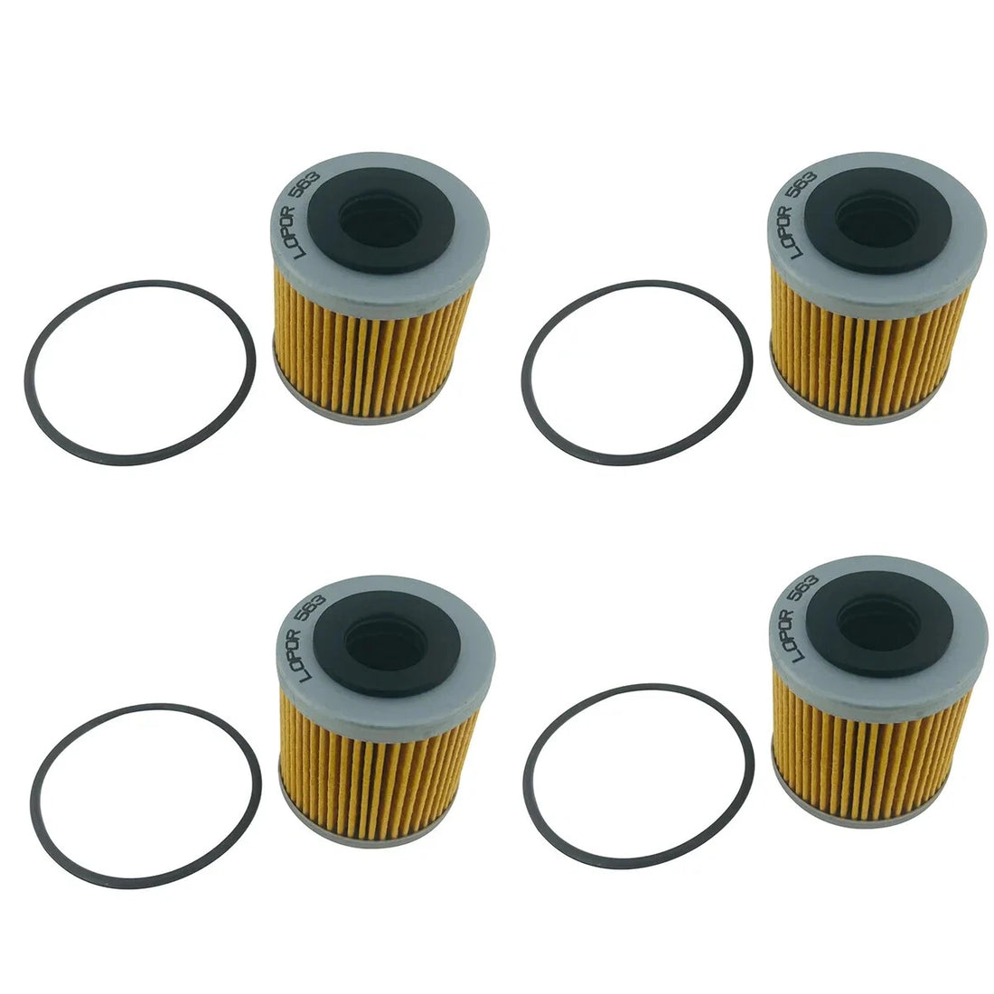 4PCS Oil Filter RS4 RS RX SX Tuono 125 4T Rxv Enduro Sxv 450 replace 9150166