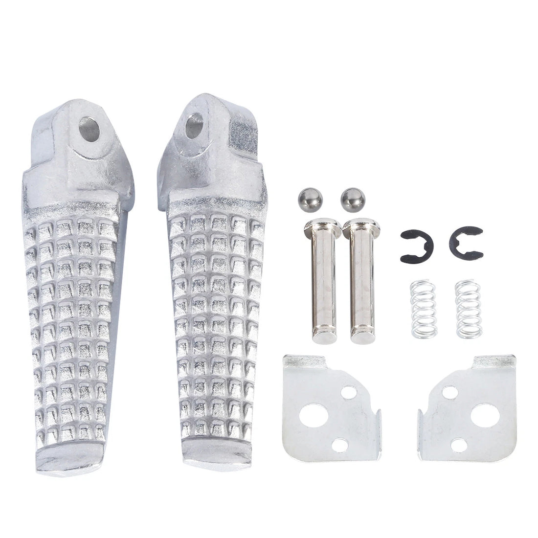 Passenger Foot Pegs Footrests Fit For Suzuki GSXR600 1997-2000 GSXR750 1996-1999