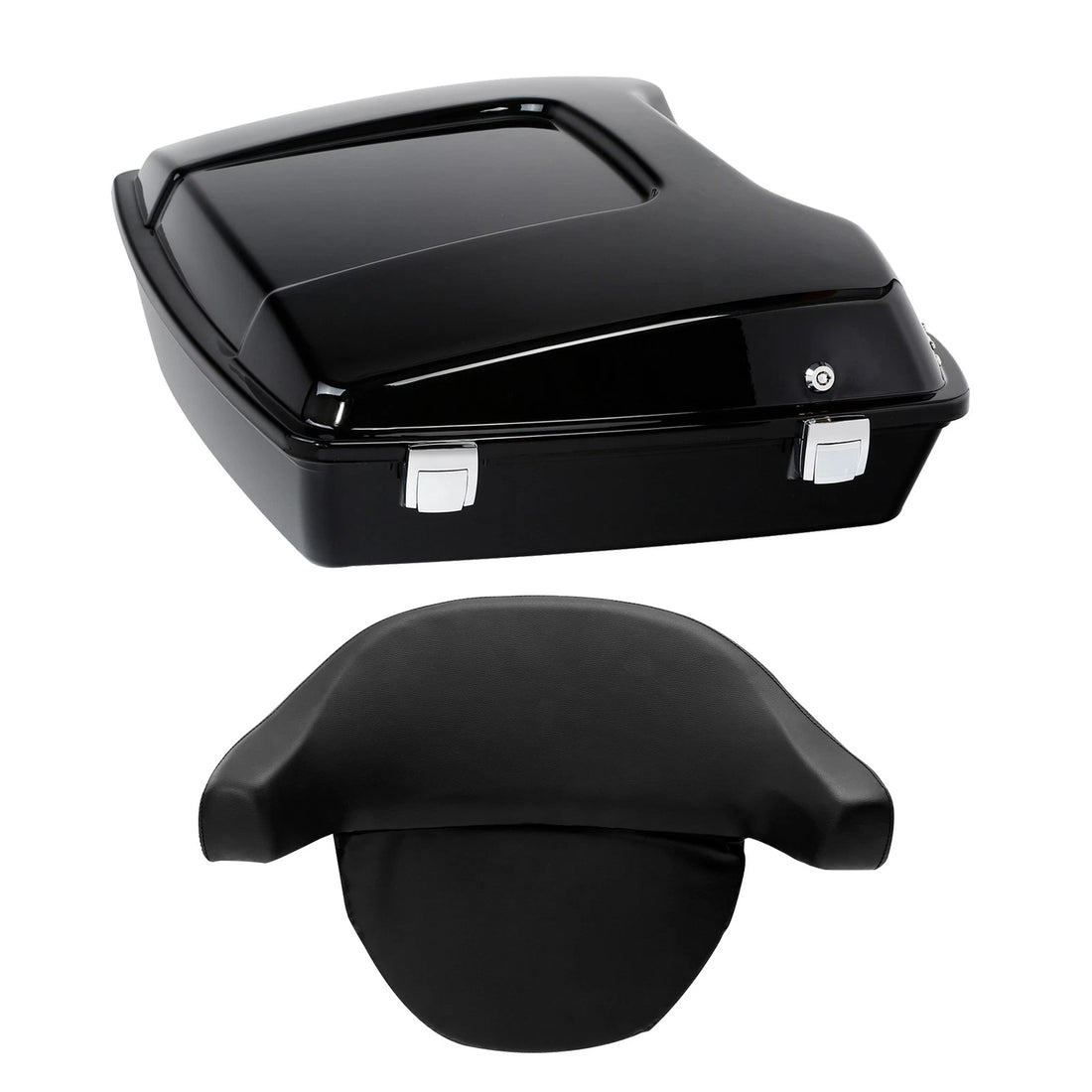 5.5" Razor Trunk with Backrest Fit For Harley Road King Electra Glide 1997-2013