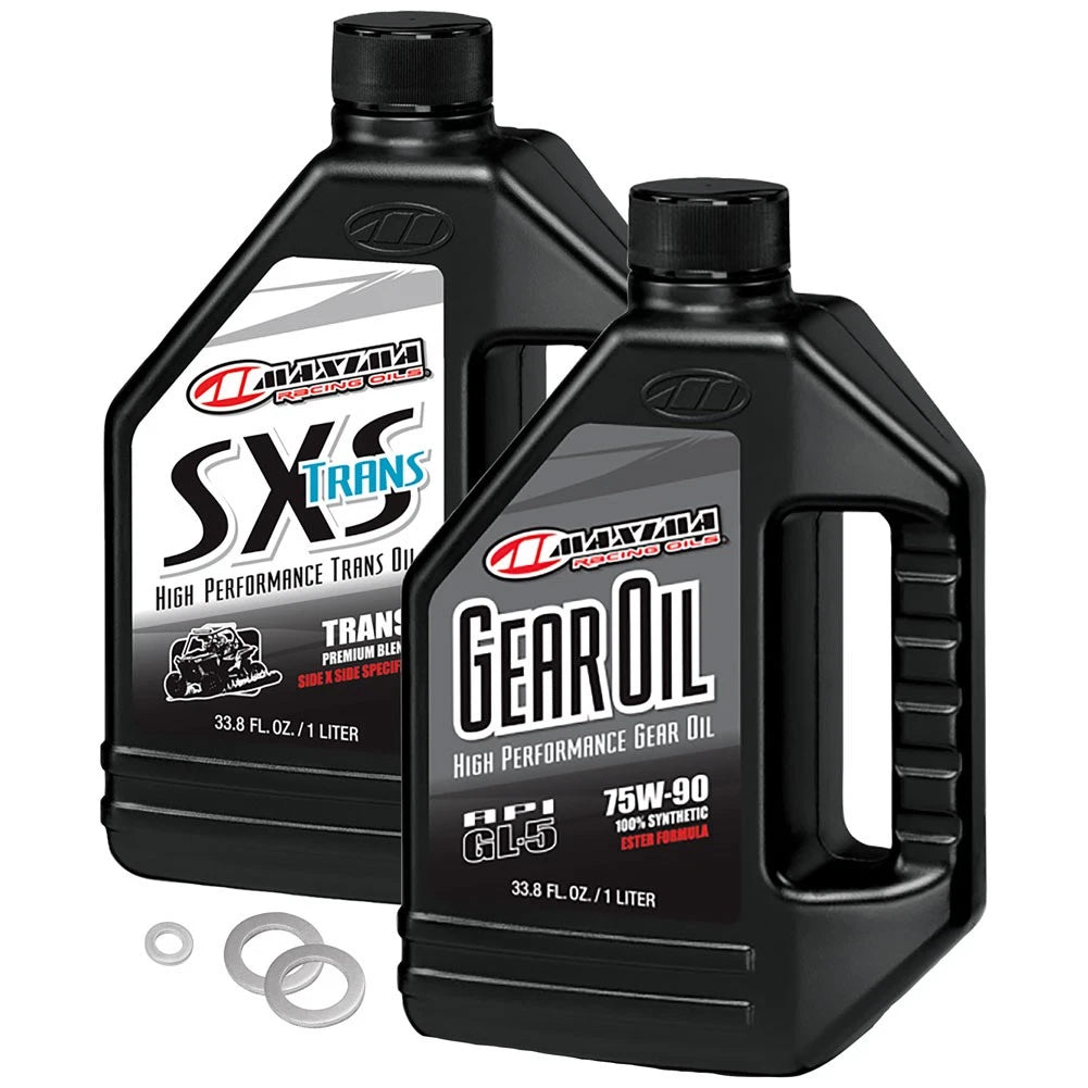 Tusk 204-412-01466e6a-aaf089 Drivetrain Oil Change Kit with Maxima Oil