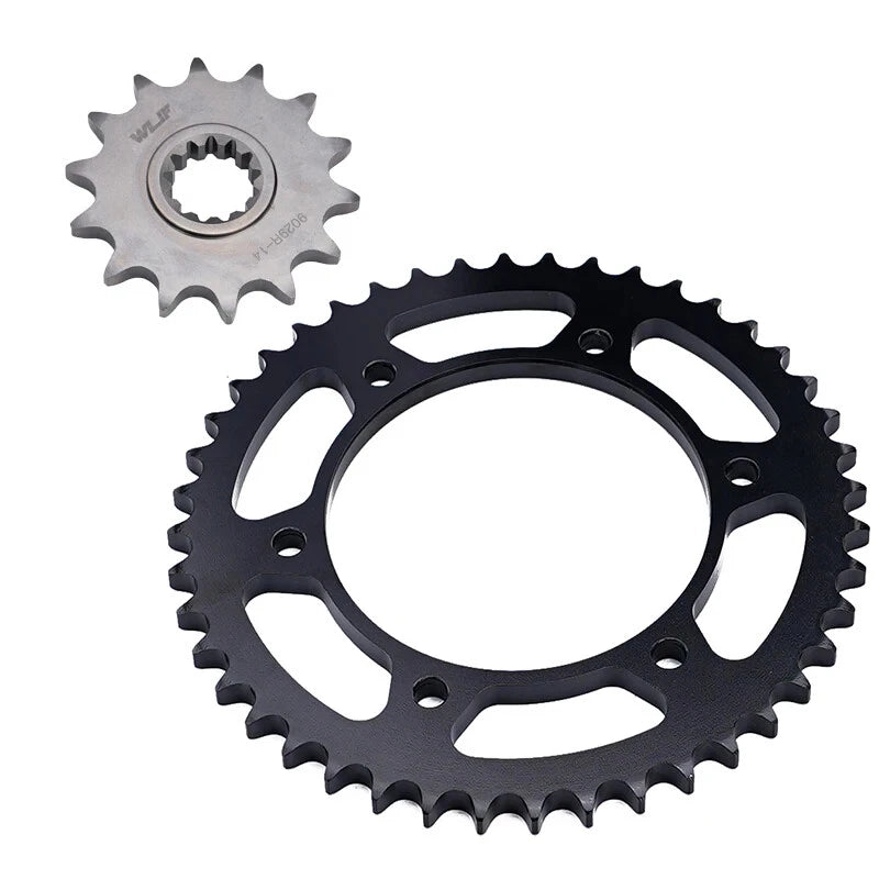 14T 44T 525 Front Rear Sprocket For Benelli Leoncino 500 Trail 17-25 TRK502X