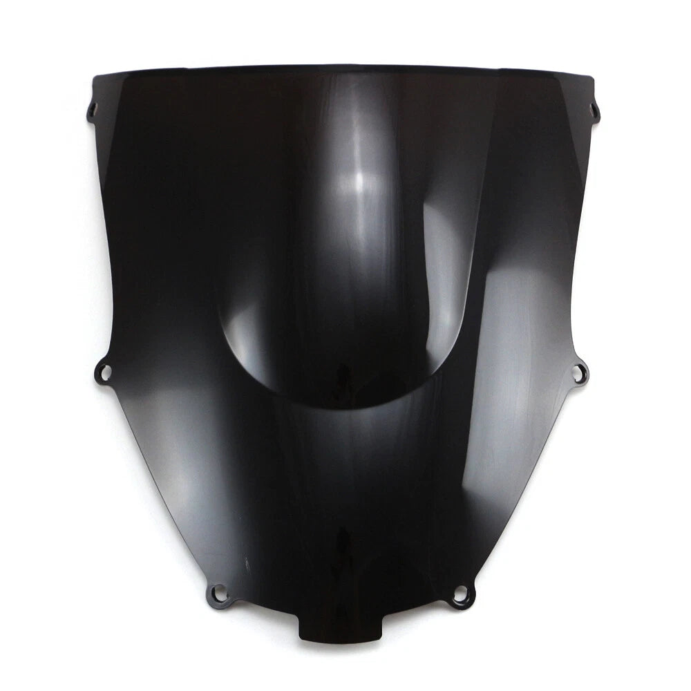 Motorcycle Windshield Windscreen For Kawasaki Ninja ZX-9R 2000-2005 Black