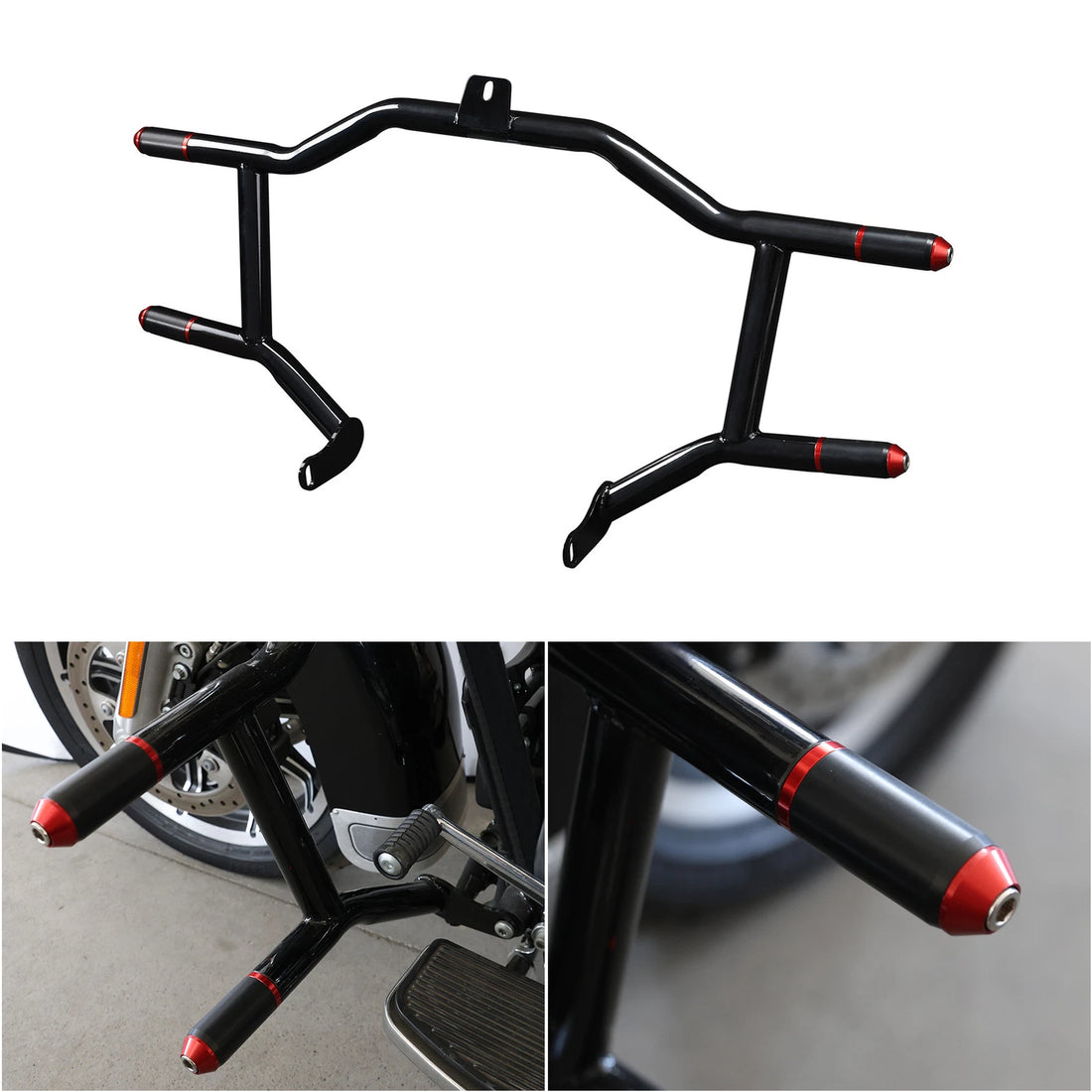Engine Highway Guard Crash Bar Fit For Harley Touring Road Street Glide 09-2024