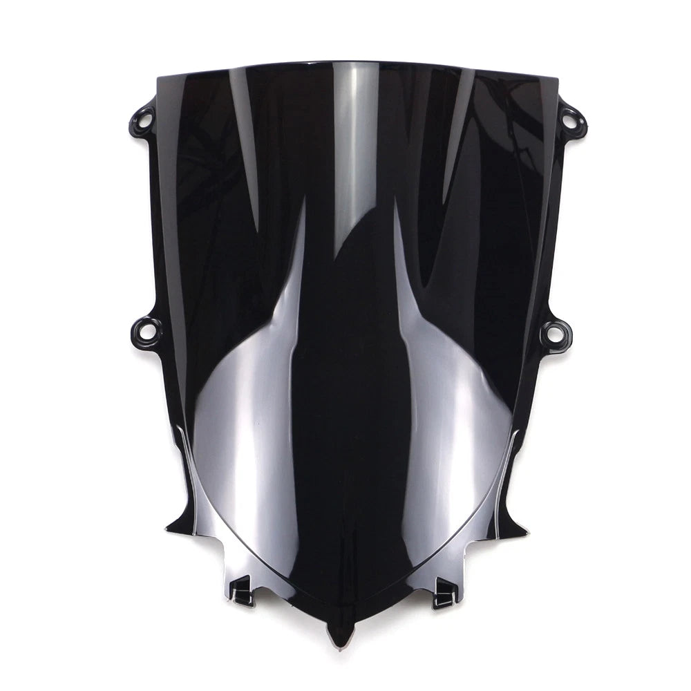 Motorcycle Windshield Windscreen For YZF-R6 2017-2020 / YZF-R7 2021-2024 Black