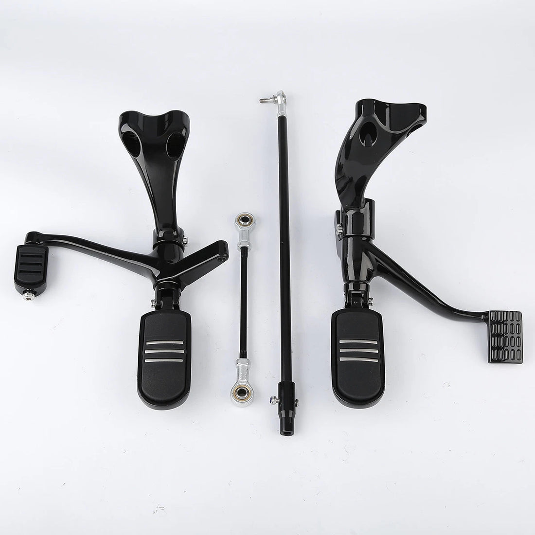 Forward Control Pegs Lever Linkage Fit For Harley Sportster XL 883 1200 48 14-22