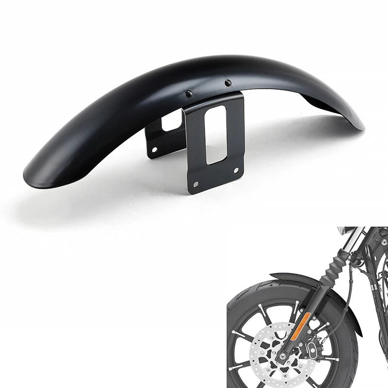 Unpainted Front Fender Mudguard Cover Fit For Harley Sportster XL883 XL1200 1200