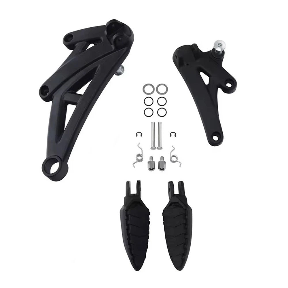 Fit For 2012-2016 2017 Ducati Diavel 1200 Driver Front Foot Pegs Bracket Black