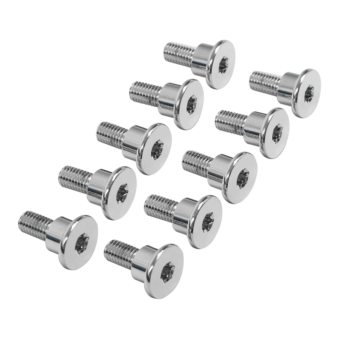 10PCS Front Brake Rotor Bolts Fit For Harley Street Electra Road Glide 2014-2023