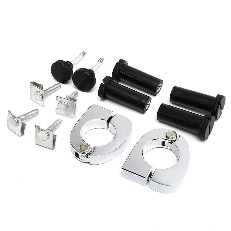 Lower Fairing Quick Release Mounting Hardware Set For Harley Flt Flht Flhx Flhr