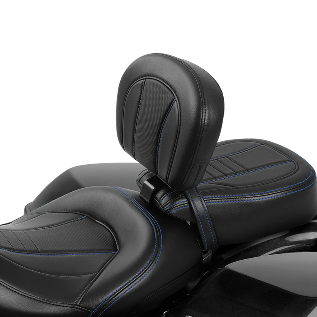Low-Profile Driver Passenger Seat Rider Backrest Fit For Harley Road Glide 09-23