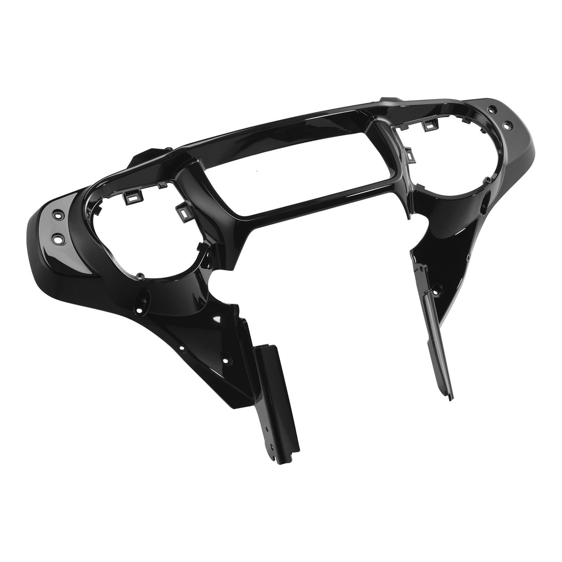 Speedometer Cowl Fairing Cover Fit For Harley Cvo Street Glide 23-25 Vivid Black