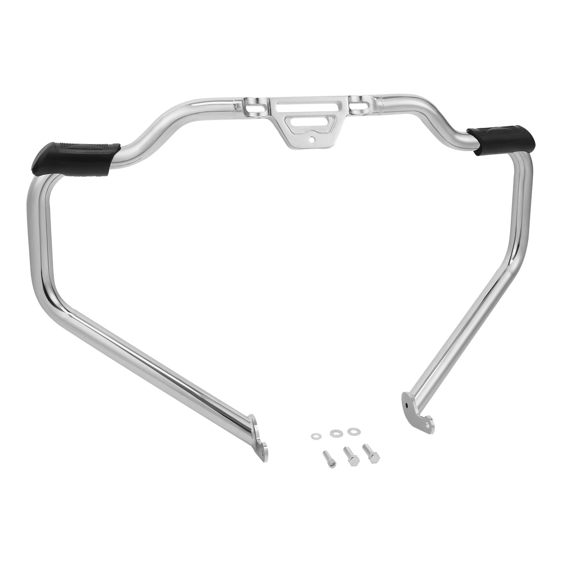 Chrome Mustache Engine Guard Crash Bar Fit For Harley Softail Breakout 2018-2024