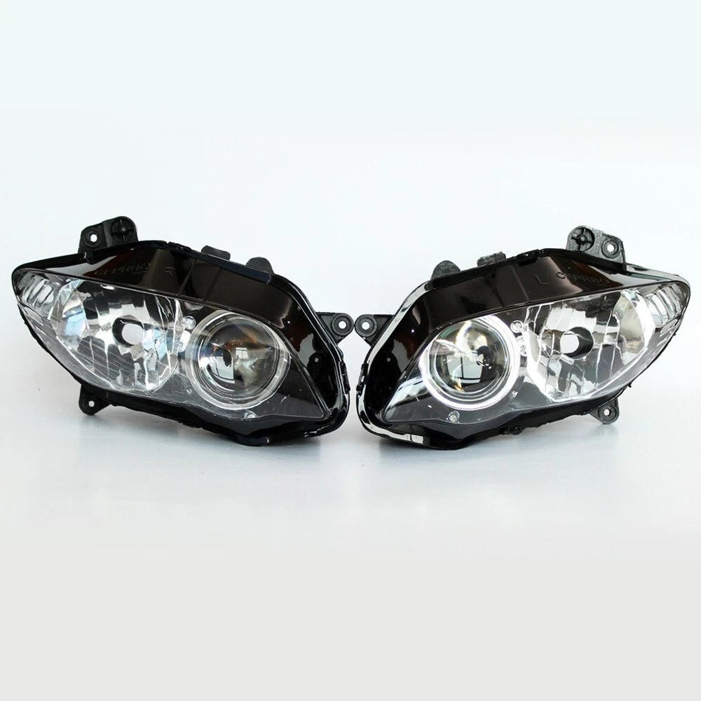 Headlight Headlamp Assembly Lights Lamp Fit For Yamaha Yzf R1 2004 2005 2006 R1
