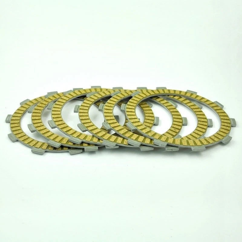 6 Pcs Clutch Friction Plate Kit For Yamaha YZ100 IT125 TW125 TY125 XT125 YZ125