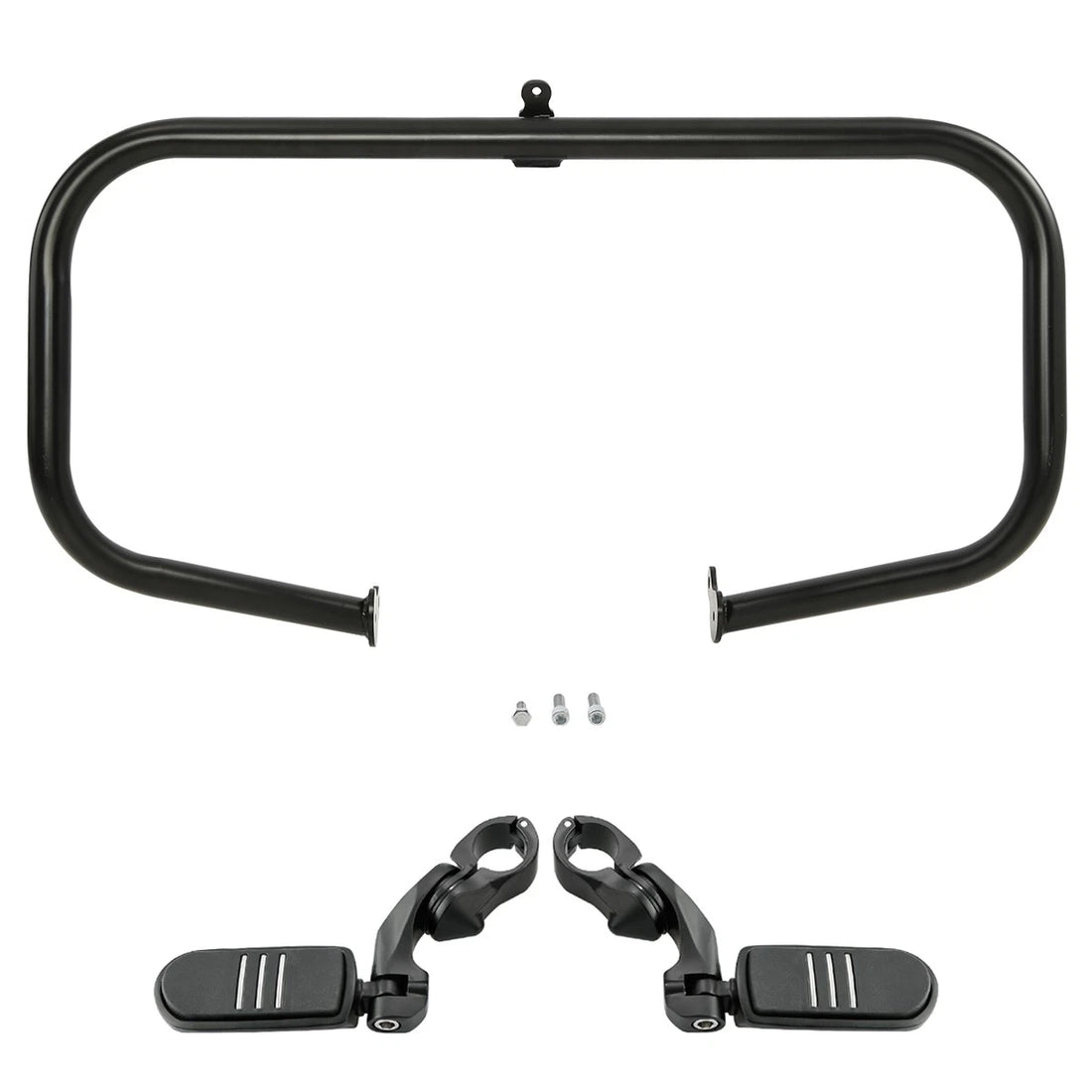Highway Engine Guard Crash Bar & Footpegs Fit For Harley Street Glide 2009-2024