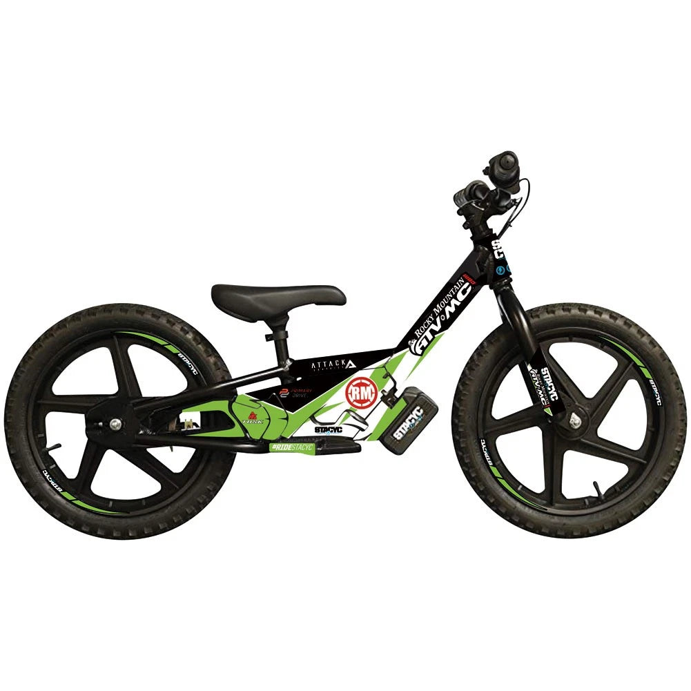 Attack Graphics 199-309-0002 Race Team Complete Stacyc Graphic Kit KX Green