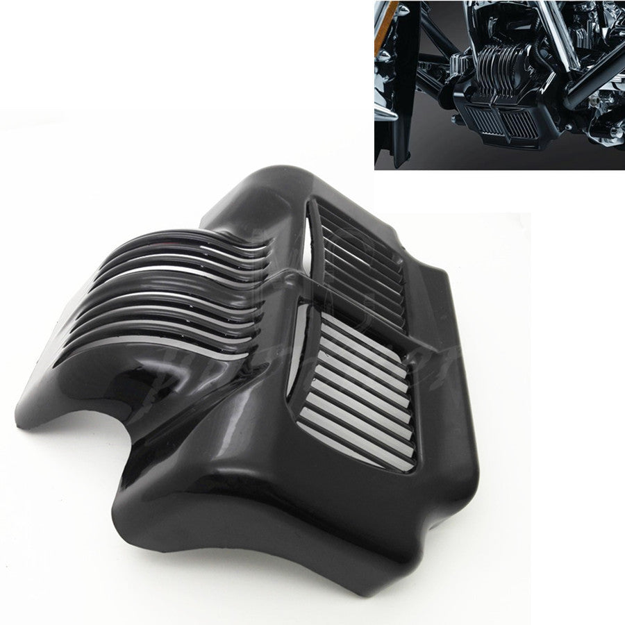 Black Oil Cooler Cover For Harley Road Kings Road Glides Street Glides 2011-2015