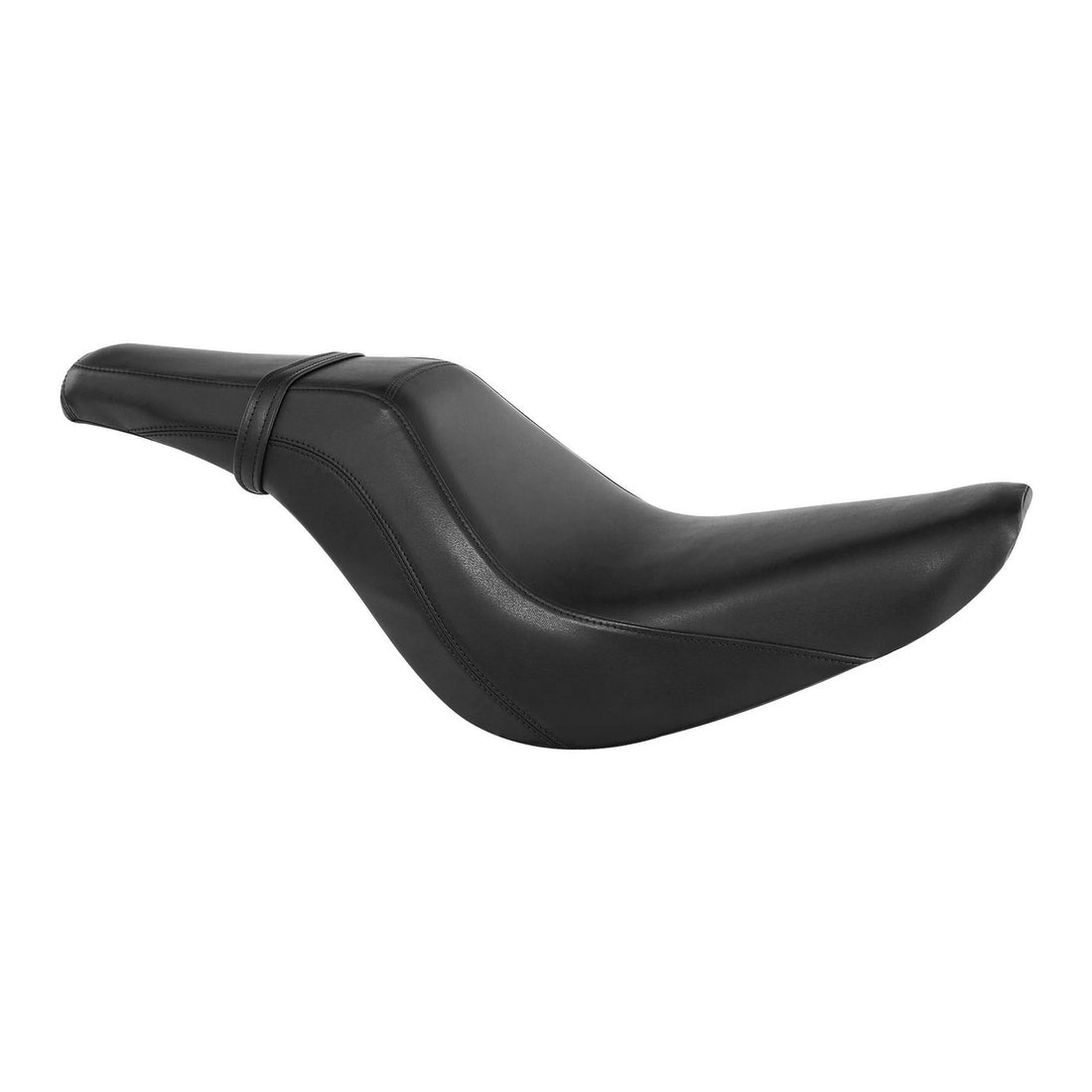 Black Driver Passenger Pillion Seat Fit For Harley Softail Flhc Flhcs 2018-2025