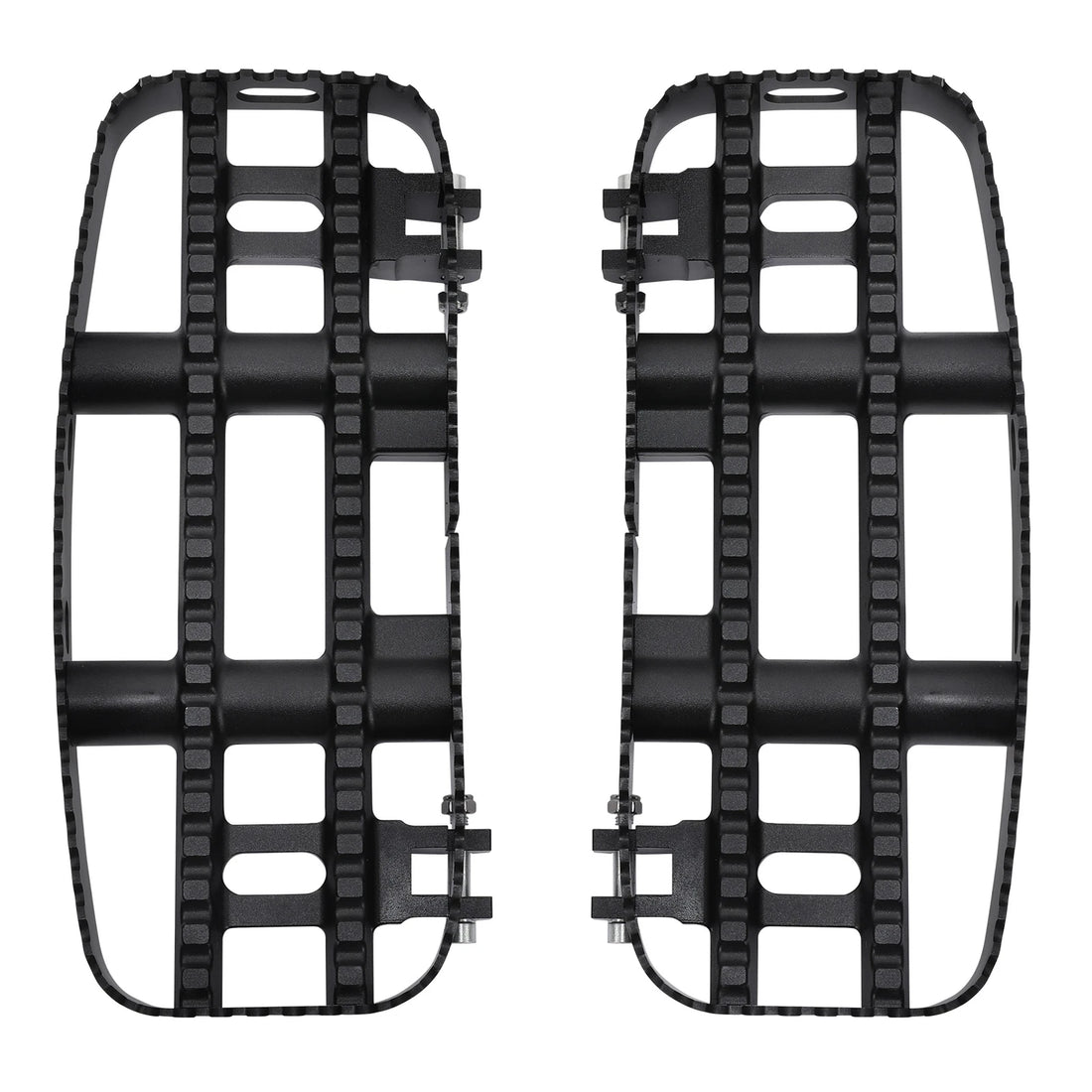 Black Driver Floorboard Footboard Fit For Harley Touring Electra Glide 2014-2024