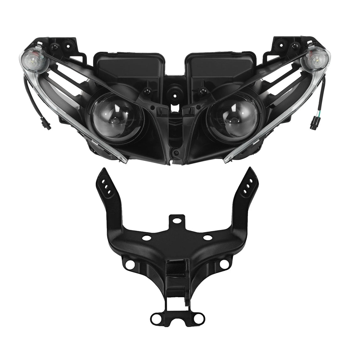 Headlight Head Lamp Assembly Fairing Stay Bracket Fit For Yamaha Yzf R1 12-14