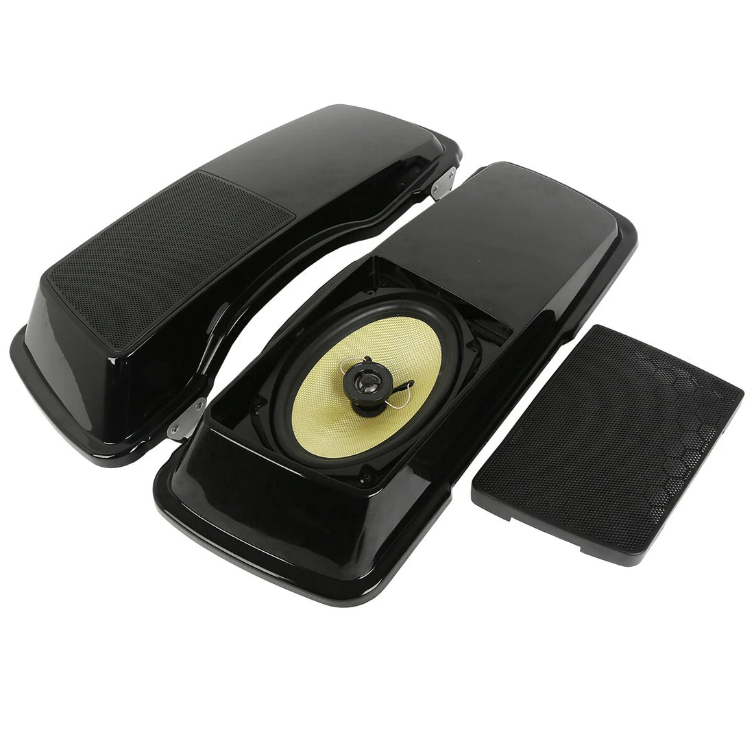 Hard Saddlebag Lids W/ 6x9" Speakers Fit For Harley Street Road Glide 1994-2013