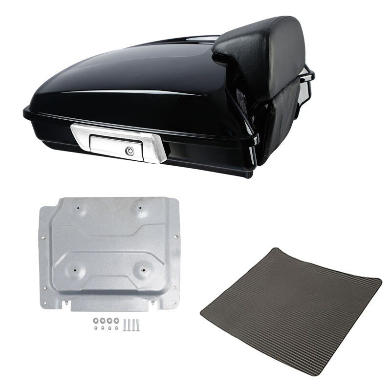 Razor Trunk Backrest Base Plate Fit For Harley Touring Street Glide 2014-2026 25