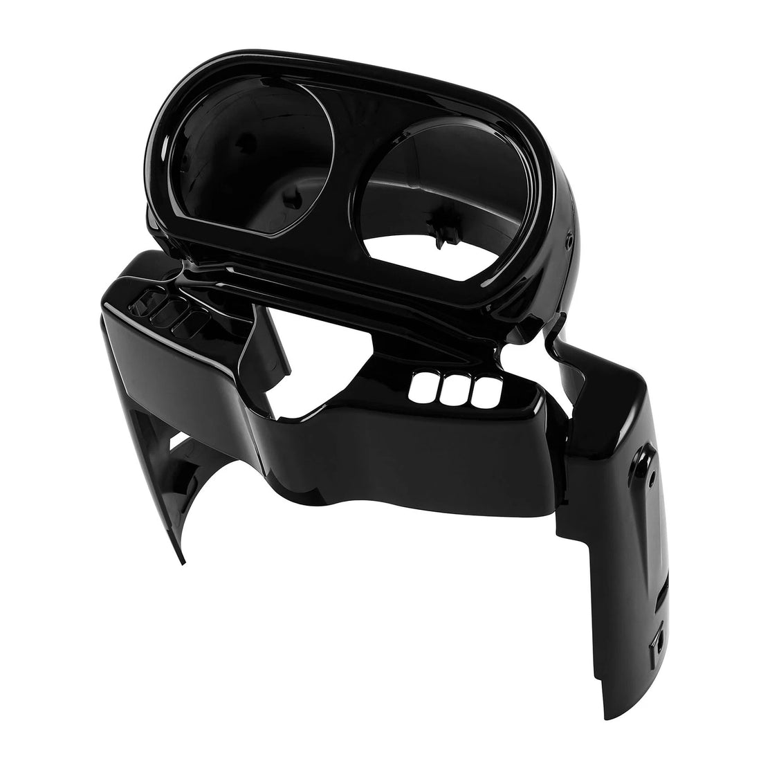Black Instrument Housing Nacelle Fit For Harley Touring Road Glide Fltrx 15-23