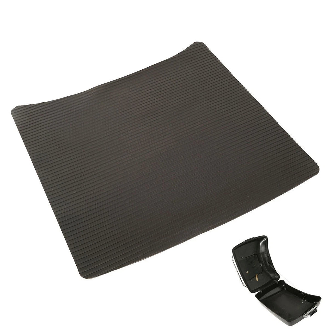 Rubber Mat Insert Trunk Fit For Harley Touring Street Road Glide 2014-2025