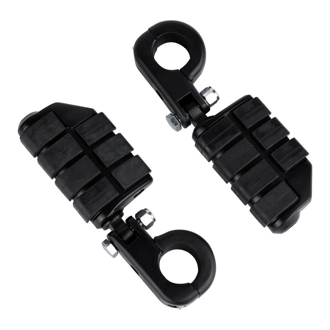 Matte Black 1-1/4" 32mm Highway Engine Guard Footpegs Fit For Harley Sportster